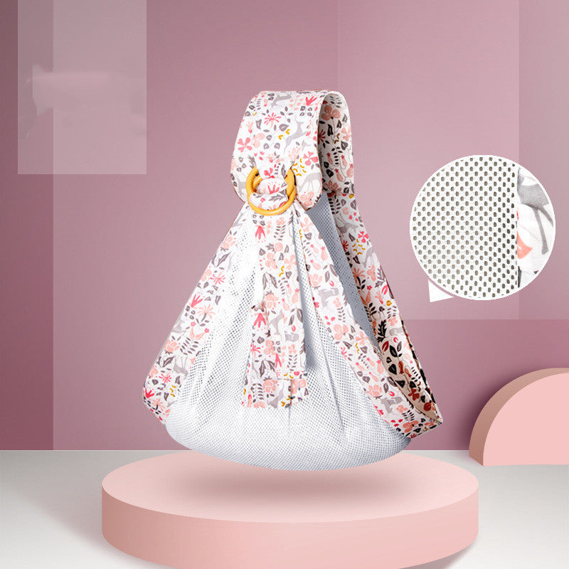 Soft & Cozy Rainbow Baby Wrap Sling