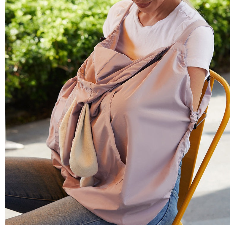 Windproof Baby Carrier Stretchy Cloak Hooded Cover